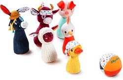 Lilliputiens FARM My first Bowling pins