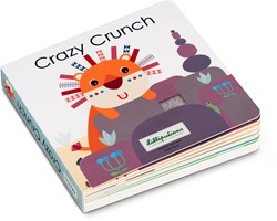 Lilliputiens Crazy crunch  Touch and sound book