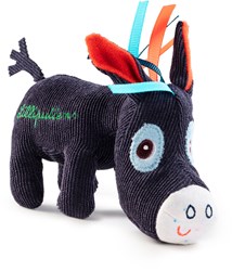 Lilliputiens minifigure donkey Ignace plush toy cuddle