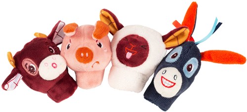 Lilliputiens - Finger puppets Farmyard