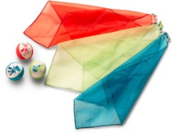 Lilliputiens juggling set - My first juggling set with balls and scarves