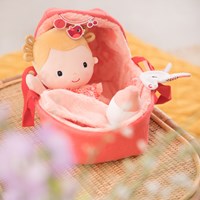Lilliputiens baby doll Lena soft playset with carrycot and accessories-3