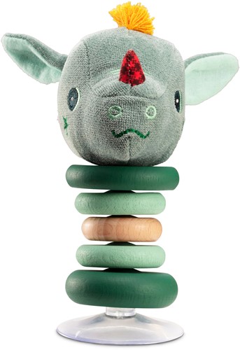 Lilliputiens Swinging suction cup rattle Joe