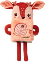 Lilliputiens cuddle book Stella - soft baby activity book with light