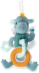 Lilliputiens activity toy Joe - soft activity chain for babies with teether and rattle