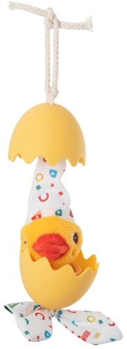 Lilliputiens dancing egg Gaspard plush baby toy multicolor-3