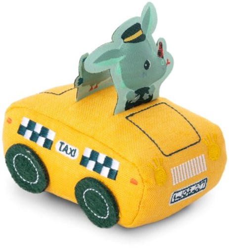 Lilliputiens car Joe - soft pullback toy car for toddlers