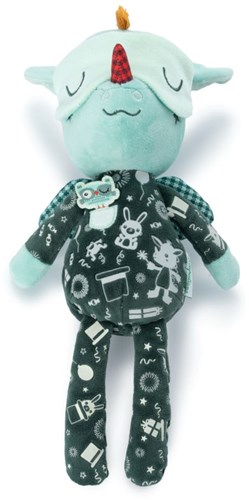 Lilliputiens cuddly sleep buddy Joe - Glow-in-the-dark pyjamas - 30 cm-2