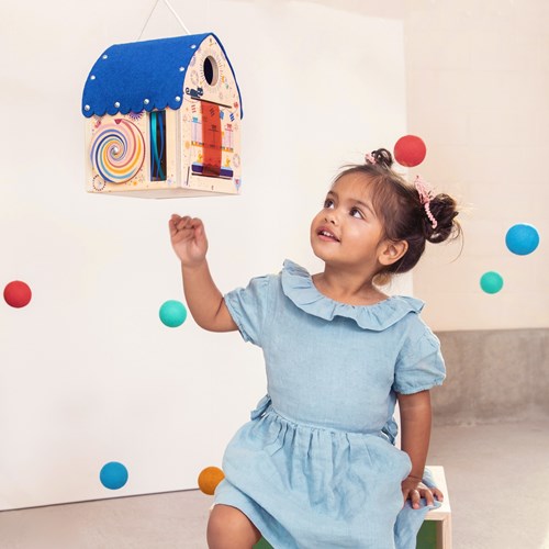 Lilliputiens wooden discovery house - optical illusions toy for ages 3 and up-3
