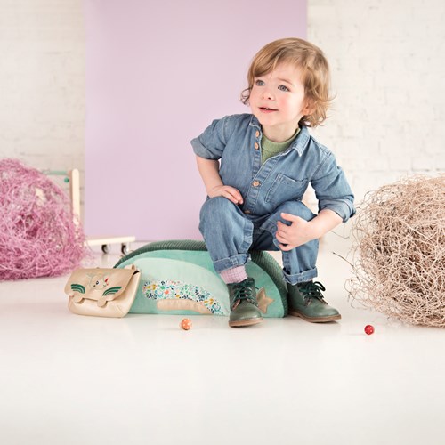 Lilliputiens walker Joe - wooden and fabric baby walker-3