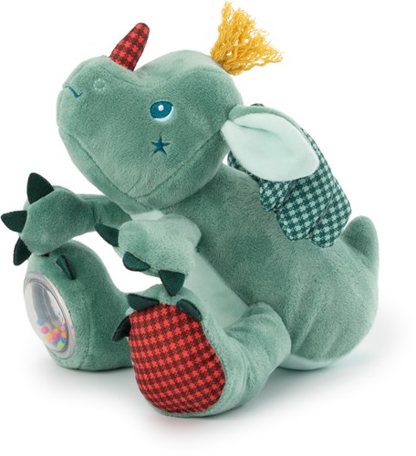 Lilliputiens - Sound Dragon Joe Flies - Interactive Plush Dragon Toy with Sounds