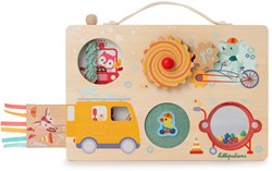 Lilliputiens - Discovery suitcase toy case full of activities for on the go