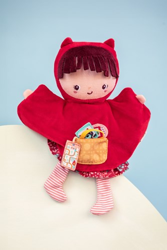 Lilliputiens hand puppet Little Red Riding Hood - fairy tale toy for children - stimulates imagination-3