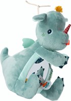 Lilliputiens - Peekaboo mirror Joe dragon - sensory baby toy-3