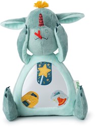 Lilliputiens - Peekaboo mirror Joe dragon - sensory baby toy