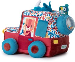 Lilliputiens Safari Activity Car Jack the Lion - sensory toy for toddlers