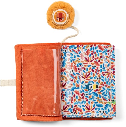 Lilliputiens photo album Jack the lion - soft baby photo album 10 pockets-2