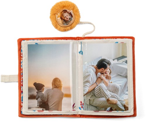 Lilliputiens photo album Jack the lion - soft baby photo album 10 pockets-3