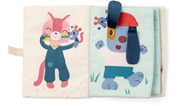 Lilliputiens activity book dress-up party Nina - interactive toy book-2
