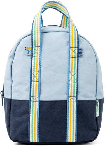 Lilliputiens backpack blue ocean kids backpack waterproof cotton