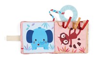 Lilliputiens playbook Jack - interactive baby toy soft book-3