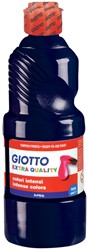 Bouteille 500 ml de peinture pour affiches Giotto Noir