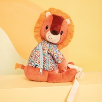 Lilliputiens backpack Jack the Lion - soft children's backpack with adjustable shoulder straps-2