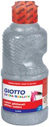 Giotto poster paint glitter silver 250ml - creative craft paint