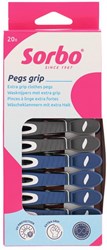 Sorbo clothespins plastic extra grip trendy color UV protection