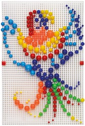 Quercetti mosaic toy Fantacolor Modular 2 - 300 pegs