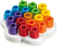 Quercetti Maxi Pegs - educational toy for toddlers-2