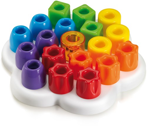 Quercetti Maxi Pegs - educational toy for toddlers-2