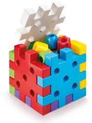 Quercetti building blocks set Qubo first blocks colorful stacking fun