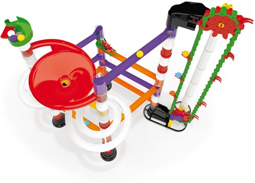 Quercetti marble run Migoga with lift - 150-piece construction toy-2