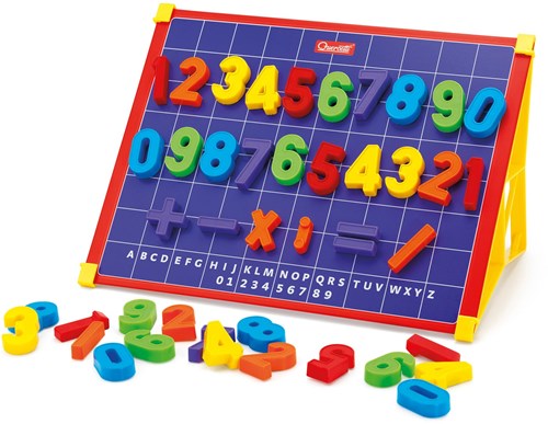 Quercetti magnetic toy board math and writing - educational toy