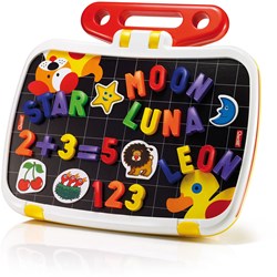 Quercetti magnetic board educational drawing board - 2-in-1 play fun