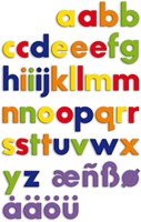 Quercetti magnetic letters colorful 48 pieces educational toy alphabet-2