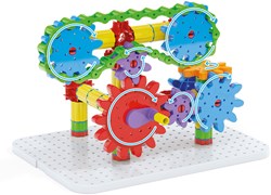 Quercetti construction set gears starter STEM toy 71 pieces