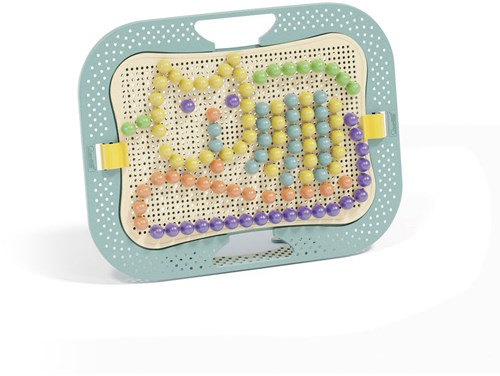 Quercetti mosaic FantaColor Play Bio - peg mosaic 160-piece toy-2
