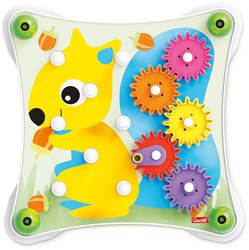 Quercetti Jumbo Gears building and gear set for kids