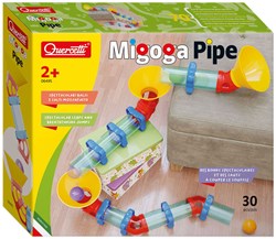 Quercetti marble run Migoga Pipe 30-piece colorful toy