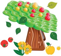 Quercetti balance game Apple Tree - educational kids game-2
