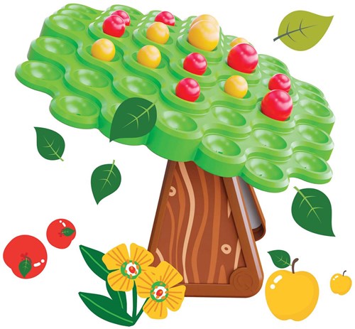 Quercetti balance game Apple Tree - educational kids game-2