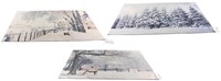 Svenska Living doormat winter 43x73cm Christmas grey anti-slip