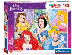 Clementoni puzzle - Princess - 180 pieces - metallic finish - eco-friendly