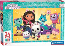 Clementoni puzzle Gabby's Dollhouse - Super Color Maxi - 24 pieces