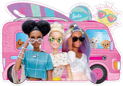 Clementoni puzzle - Barbie - 104 XXL pieces - kids cardboard jigsaw-2