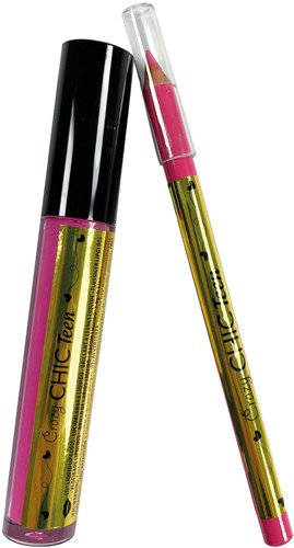 Clementoni lip gloss toy set - Crazy Chic Teen make-up pink-2