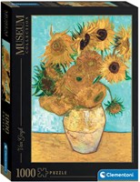 Clementoni puzzle art Van Gogh sunflowers 1000 pieces museum
