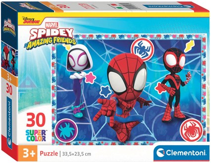 Clementoni puzzle - Marvel Spidey - 30 pieces - kids jigsaw cardboard